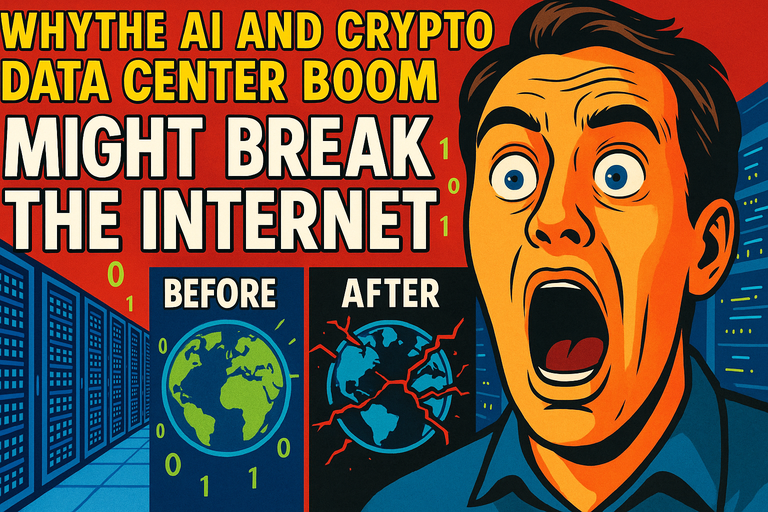 Why the AI and Crypto Data Center Boom Might Break the Internet (And What Surprising Startups Are Doing About It)