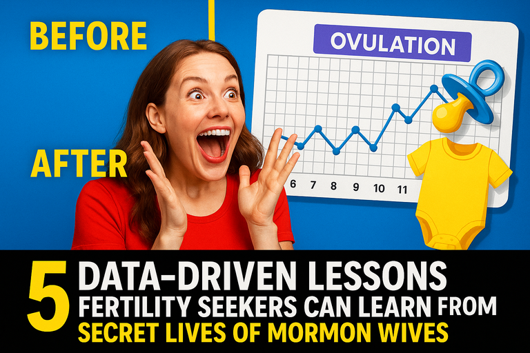 5 Data-Driven Lessons Fertility Seekers Can Learn from 'Secret Lives of Mormon Wives'