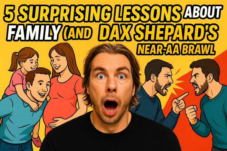 5 Surprising Lessons About Family (and Fertility) From Dax Shepard’s Near-AA Brawl