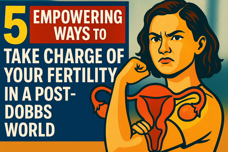 5 Empowering Ways to Take Charge of Your Fertility in a Post-Dobbs World