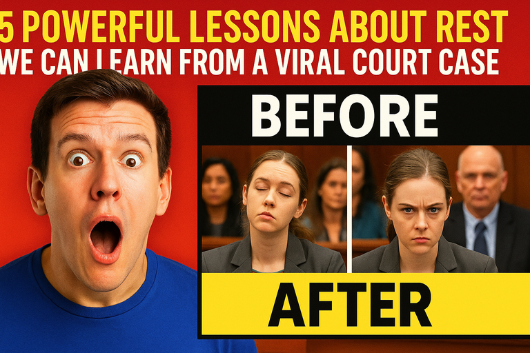 5 Powerful Lessons About Rest We Can Learn From a Viral Court Case