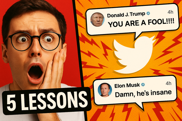 5 Lessons Every Digital Storyteller Can Steal from the Trump–Musk Twitter Meltdown